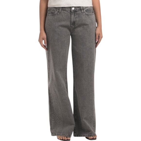 JOE'S Denim - JOE'S Mid Rise Wide Leg Jeans